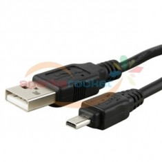 cablu date USB FujiFilm FinePix X1-Cradle, X50, X60 ,Z3, Z6, Z10, Z20 5D, 7D, A100, A150, A170, A200, A220, A850, A860, E323, E500 foto