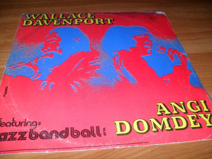 DISC VINYL :JAZZ BAND BALL -WALLACE DAVENPORT ;ANGI DOMDEY