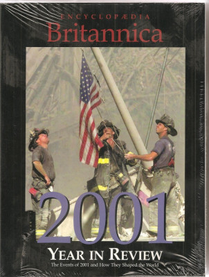 (C1602) ENCICLOPAEDIA BRITANNICA, YEAR IN REVIEW, 2001, ENCICLOPEDIA BRITANICA foto