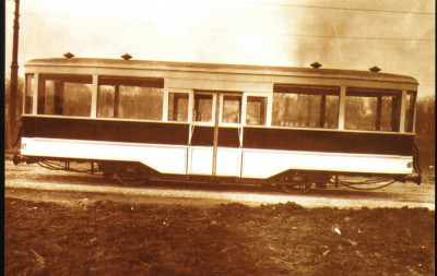 Carte postala ilustrata Remorca tramvai tip STB, construita in 1929-1930 foto