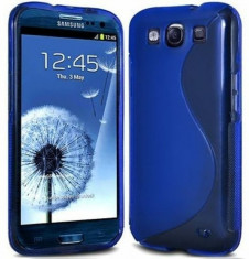 SAMSUNG GALAXY S3 i9300 - HUSA DE PROTECTIE Samsung Galaxy S3 i9300 - Blue EDITION - S LINE foto