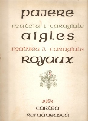 Mateiu I.Caragiale-Pajere*bilingva foto