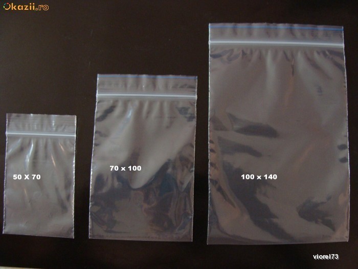 Pungi plastic ZIPLOCK autoinchidere, fermoar, diferite dimensiuni. foto mare Pungi plastic ZIPLOCK autoinchidere, fermoar, diferite dimensiuni. foto mare