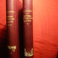 E. Lovinescu - Ist. Literaturii Romane Contemp.vol 2 si 4 Prima Ed. 1927