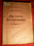 Ch. Rappoport - Din Istoria Socialismului - Utopistii - ed. 1920