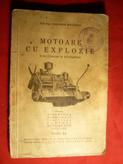 Ing. C-tin Mihailescu - Motoare cu Explozie - Ed.IIa 1941 foto