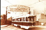Carte postala ilustrata Vagon de mare capacitate ,,Festival&quot;, fabricat in 1954