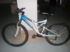 Bicicleta MTB Decathlon Rockrider 6.1, cadru aluminiu foto