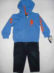 Set US Polo Assn baieti 18 luni foto