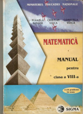 MATEMATICA cl.VIII-a foto