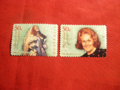 *Serie - Soprana Joan Sutherland -Australia 2004, 2 val. stamp. foto