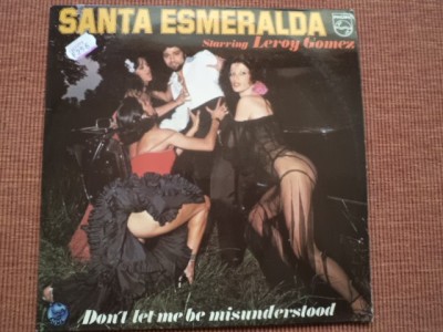 Santa Esmeralda don&amp;#039;t let me be misunderstood disc vinyl lp muzica disco dance foto
