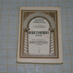 Poezii - Duiliu Zamfirescu - Editura Scrisul romanesc - 1934