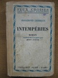 Rosamond Lehmann - Intemperies (in limba franceza), Alta editura