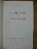 Balzac - Le medecin de campagne (in limba franceza), Alta editura