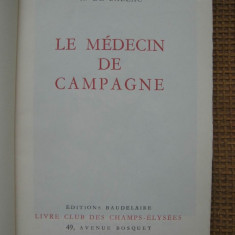 Balzac - Le medecin de campagne (in limba franceza)