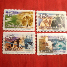 Serie- 50 Ani Complex Hidroenergetic 1999 Australia ,4val.stamp.