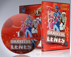 Oraselul Lenes ( Lazy Town ) - Mos Craciun Surpriza - Editie Speciala de Craciun- 1 DVD Desene Animate Dublate Romana foto