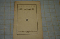 E. Lovinescu - Gh. Asachi - Viata si opera sa - 1927 foto