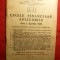 39. C.Zotta - Legi Financiare -aplicabile de la 1 apr. 1940 Ed. Cugetarea Georgescu Delafras 48pag