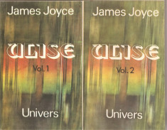 (C1675) ULISE DE JAMES JOYCE, EDITURA UNIVERS, BUCURESTI, 1984, TRADUCERE SI NOTE DE MIRCEA IVANESCU, 2 VOLUME foto