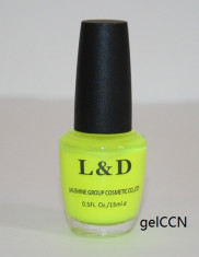 oja neon 15ml GALBEN LAMAIE, oje in culori neon, oja unghii, lac unghii, oje neon foto