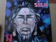 sign II 1988 album disc vinyl lp muzica hard rock heavy metal germany insert NM