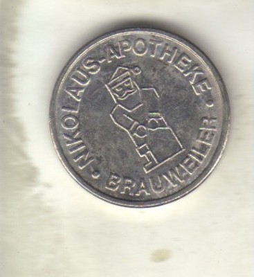 bnk jt Jeton Nikolaus- apotheke * brauweiler foto