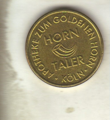 bnk jt Jeton Horn taler - apotheke zum goldenen horn koln foto