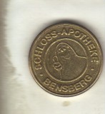 Bnk jt Jeton Bensberger taler - scloss-apotheke * bensberg