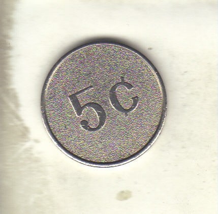 bnk jt Jeton 5 c