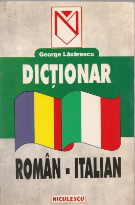 George Lazarescu - Dictionar roman - italian foto