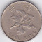 Moneda Hong Kong 5 Dolari 1993 - KM#65 VF