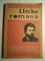 Limba romana - Manual pentru clasa a V-a - Aura Bedeleanu, Florin Popescu - Editura didactica si pedagogica - 1967 foto