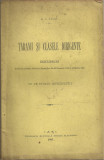 A.C.Cuza / TARANII SI CLASELE DIRIGENTE - editie 1895,Iasi