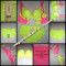 SET LENJERIE INTIMA FASHION SEXY CLUB DAMA fara cusaturi SUTIEN DUBLU PUSH UP BIKINI model BRAZILIAN firma VICTORIA&#039;S SECRET VERDE ROZ NEON ELECTRIC