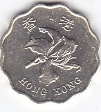Moneda Hong Kong 20 Centi 1997 - KM#67 UNC foto