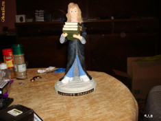 Statueta originala din ceramica din filmul HARRY POTTER. Lucrata manual. HERMINE GRANGER. Calitate ireprosabila. Figurina NOUNOUTA. Produs licentiat. foto