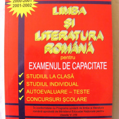 LIMBA SI LITERATURA ROMANA PENTRU EXAMENUL DE CAPACITATE C. Barboi / M. Popescu