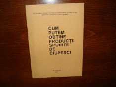 CUM PUTEM OBTINE PRODUCTII SPORITE DE CIUPERCI ANUL 1977 foto