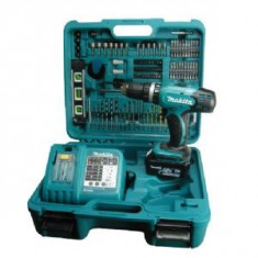 Makita BHP453RFTK 18V Li-ion acumulator 3,0AH 3 Functii (B+BR+R) +101 piese Makita foto