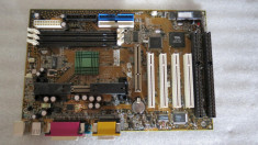 1494PLU Placa de baza pt procesoare pentium 2 sau 3 cablu ide si fdd si suport de fixare procesor look exceptional pt. Colectionari foto