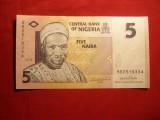 Bancnota 5 Naira Nigeria 2006 , cal.NC