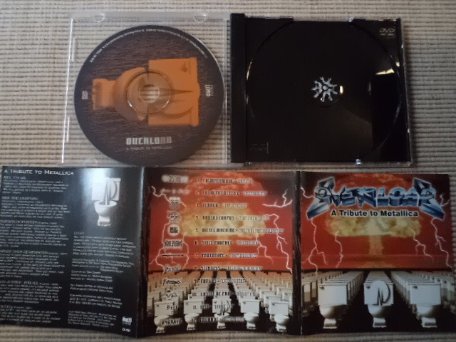 overload a tribute to metallica cd disc various muzica thrash speed metal VG+