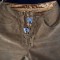 PANTALON lung din PIELE NATURALA, brandul francez HELLINE, culoare bej, mar. 36/42/10, NOI