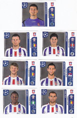 Abtibilde Panini Otelul Galati in Champions League 2011-2012 foto