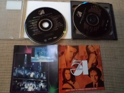 Studio 54 movie dublu disc 2 cd muzica din film pop disco dance soundtrack VG+ foto