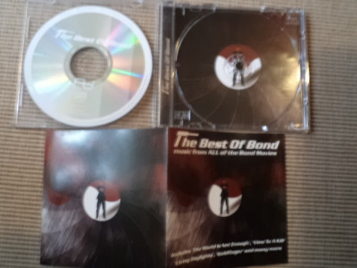 the best of james bond Soundtrack selectii cd disc muzica film filme movie VG+ foto