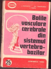 Bolile Vasculare cerebrale din sistemul Vertebrobalior - L. Popoviciu Gh. Pendefunda I. Pascu foto