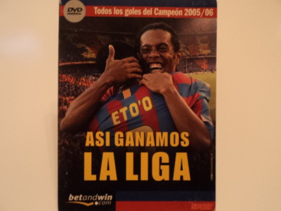 DVD - Golurile echipei BARCELONA in sezonul 2005-`06 foto